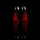 Christian Louboutin-Heels 120-Reference : 1150600BK01 Color : Black Material : Patent Calfskin Heel height : 120mm Collection : SS15 An iconic model, the New Very Privé pump, is seductive thanks to its vertiginous line. Made of black patent leather, it to