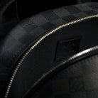 Louis Vuitton-GRAPHITE CANVAS-Colour: Graphite 17.72 x 6.69 inches ( height x width ) Cabin size Two zipped pockets on the exterior Foam padded computer pocket Mobile phone pocket Double zipper for security and convenience D-ring to clip keys-fabriqe.com