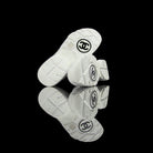 Chanel-CC Sneakers-Pre Order Duration (3-5 Working Days) CC Logo on side White Reflective 3m pipping and Back White Release: 2019 Limited Release Suede Nylon 3m-fabriqe.com