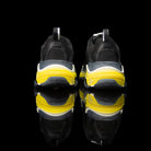 Balenciaga-Triple S-Pre Order Duration (3-5 Working Days) Product Code:534162 w09OG 1087 Colour: Black Yellow Limited Stock Material: Nubuck, Mesh, Rubber Sole Balenciaga Triple S Sneakers colour range is the new 2018 release for sneaker freaks. Crafted i