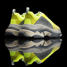 Balenciaga-Triple S-Product Code: 512176 W0901 1000 Colour: Yellow Limited Stock Material: Nubuck, Mesh, Rubber Sole-fabriqe.com