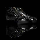 Christian Louboutin-Louis Flat-Colour: Black Patent 2014 Release, Discontinued Material: Leather Patent-fabriqe.com
