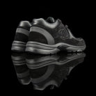 Chanel-CC Sneakers-Pre Order Duration (3-5 Working Days) CC Logo on side Black Mesh Toe Box, Mesh Sides, Reflective Panels Rubber Sole 2018 Release Limited Stock-fabriqe.com
