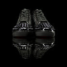 Christian Louboutin-Louis Flat High Spiked Toe-Product Code: 1150410 Colour: Black Black 2014 Release, Discontinued Material: Leather Suede Patent Crystal Spikes-fabriqe.com