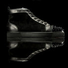 Christian Louboutin-Louis Flat High Spiked Toe-Product Code: 1150410 Colour: Black Black 2014 Release, Discontinued Material: Leather Suede Patent Crystal Spikes-fabriqe.com