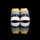 Chanel-CC Sneakers-CC Logo on side Multi Patent, Blue Teal, Yellow Rubber Sole 2018 Release Limited Stock-fabriqe.com