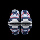 Chanel-CC Sneakers-CC Logo on side Corduroy Material, Leather, Suede. Navy, Grey, Red Rubber Sole 2018 Release Limited Stock-fabriqe.com