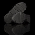 Dior Homme-B22 Sneakers-Black technical knit and black calfskin Black cotton laces Black nylon lining Black nylon pull tab Iridescent Strip, black rubber sole, textured "Dior Homme" logo "Welded" construction Christian Dior launched B22 Sneakers textured 