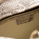 Christian Dior-Hand Bag-Python Skin Gold Brown, Gold Large Exclusive Release Length: 32 cm Width: 9 cm Height: 25 cm Handle Drop: 10 cm Interior Material: Leather Shoulder Strap: 45 cm Hardware: Gold Tone Release Date: 2013 Italy-fabriqe.com