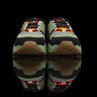 Dior Homme-B22 Sneakers-Khaki Green technical knit and black calfskin Black cotton laces Black nylon lining Khaki Green pull tab Toffee rubber sole, textured “Dior Homme” logo “Welded” construction-fabriqe.com