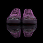 Christian Louboutin-Louis Junior Low-Product Code: 3170177 Colour: Merlot-Maroon Discontinued Material: Suede, Diamante on Toe Box Christian Louboutin Louis Junior Degra Flat VV/Strass/GG Merlot/Maroon.Suede/Velours. Diamante Toe Box-fabriqe.com