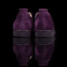 Christian Louboutin-Louis Junior Low-Product Code: 3170177 Colour: Merlot-Maroon Discontinued Material: Suede, Diamante on Toe Box Christian Louboutin Louis Junior Degra Flat VV/Strass/GG Merlot/Maroon.Suede/Velours. Diamante Toe Box-fabriqe.com
