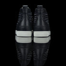 Christian Louboutin-Louis Flat-Product Code: 1101083 Colour: Black White 2015 Release Material: Suede Velours, Metal Spikes-fabriqe.com