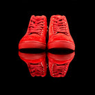 Christian Louboutin-Louis Flat High-Product Code: 3161213 Colour: Poivre Rosso/Red Discontinued Material: Suede/Velour-fabriqe.com