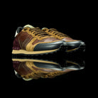 Valentino-Rockstud Sneakers-Product Code: MY2S0723 Colour: Brown Camo 2017 Release Material: Leather, Suede-fabriqe.com
